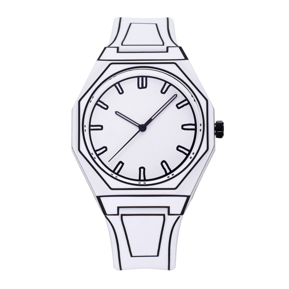 Deep Waterproof Watch Comic Style