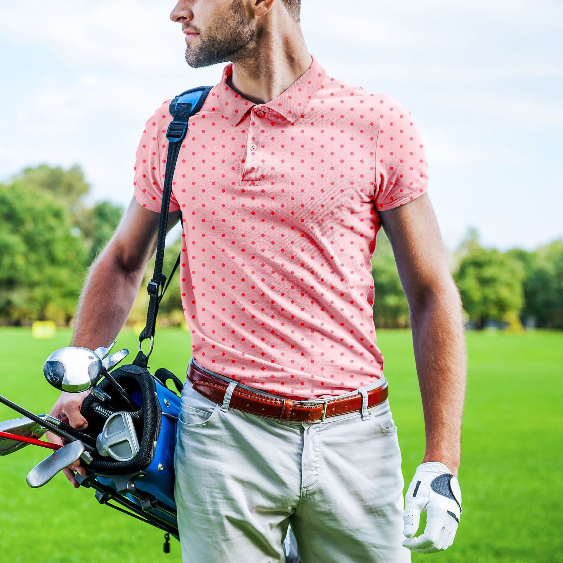 Men's 3D Printed Casual POLO Short Sleeves