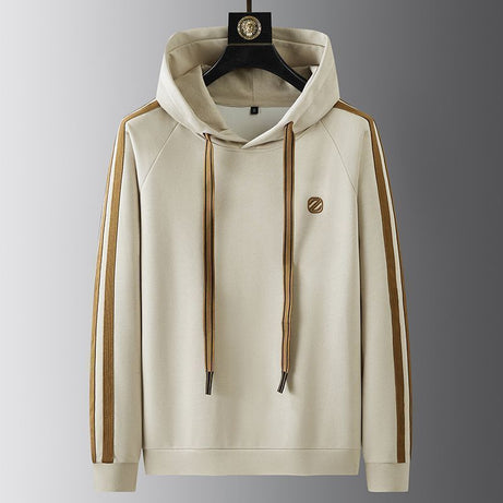 Mens Hoodie And Slim-Fit Versatile Pants Two-Piece Set