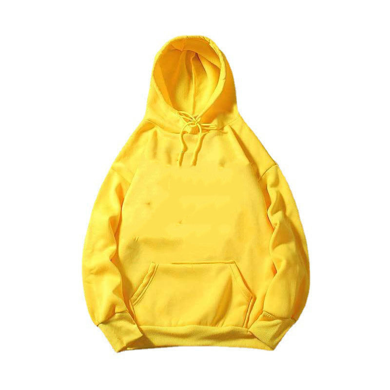 Unisex Fleece Hooded Pullover Sweater