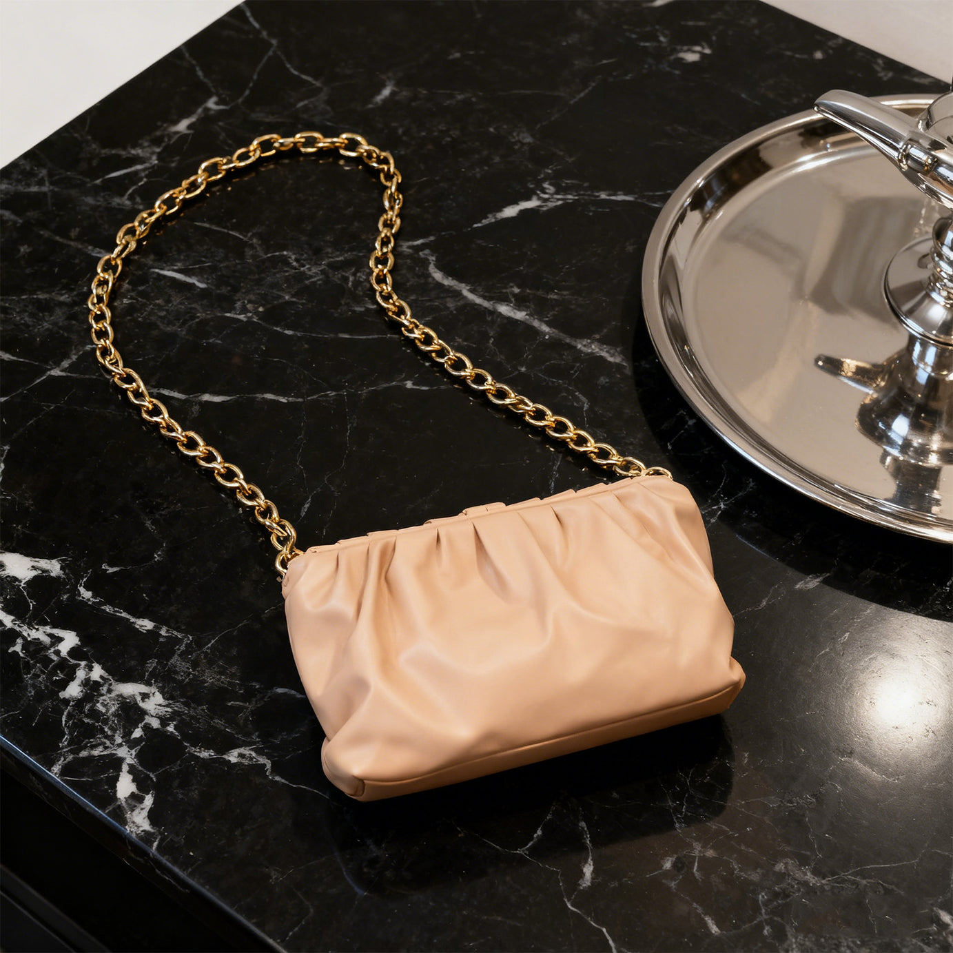 Yunduo Fashion Handbag - Khaki