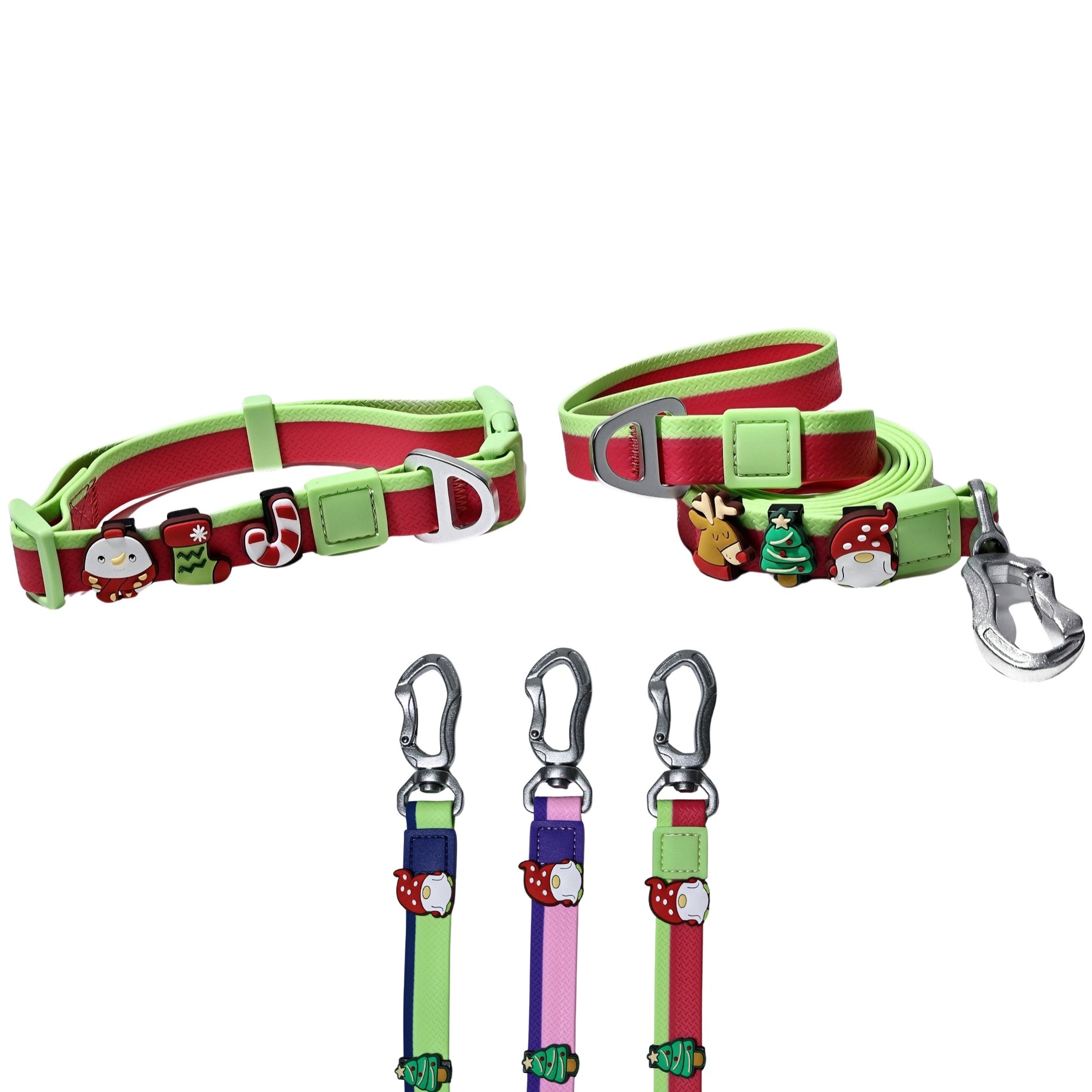 The New Dual-Color Embossed Pet Leash Set Is A Pet Product That Combines Appearance, Fun And Practicality. It Not Only Ensures A Great User Experience With Exquisite Craftsmanship, But Also Injects Mo