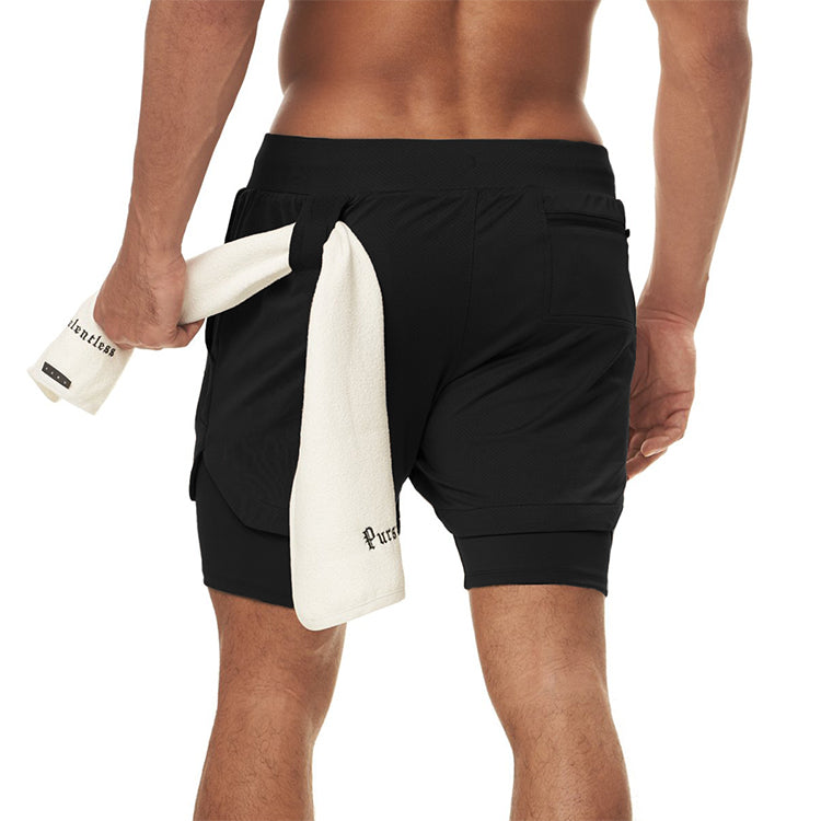 Fitness Brothers Double Three-quarter Pants