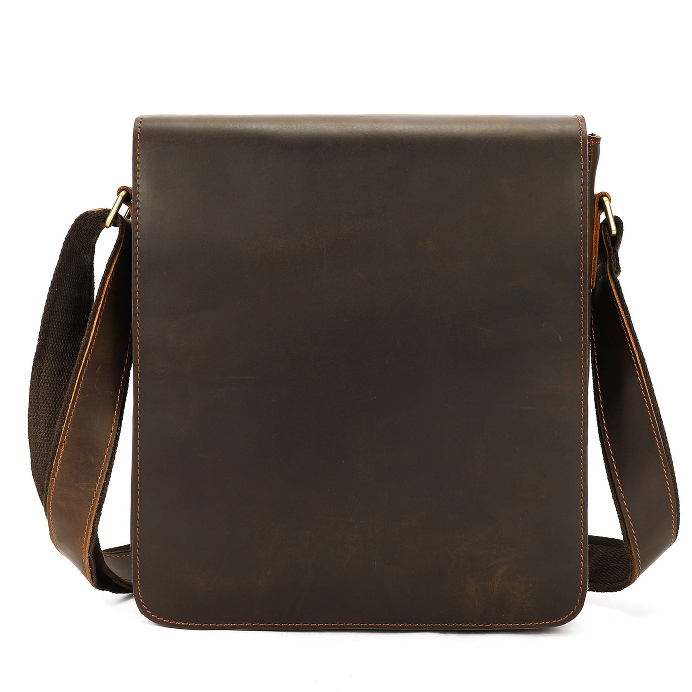 Men's Premium Leather Crossbody Bag, Sophisticated And Casual Single-shoulder Design