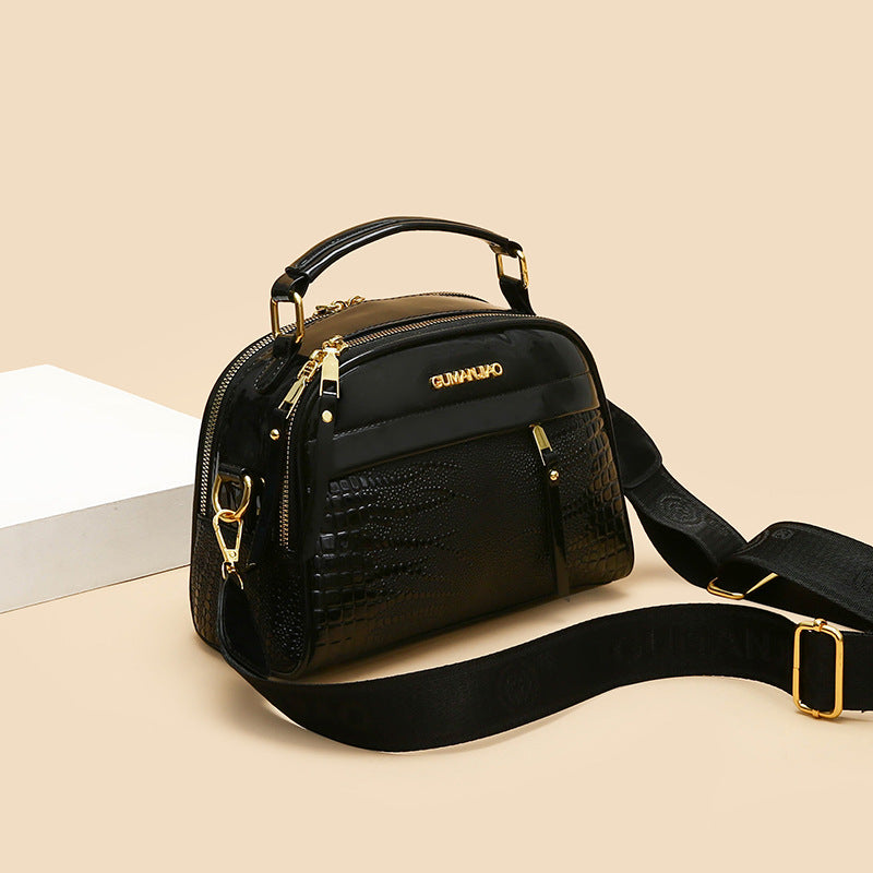 Large-capacity Mom Bucket Solid-color Women's Bag