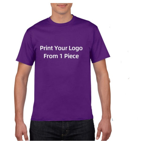 Cotton European And American Large Size Foreign Trade T Shirt