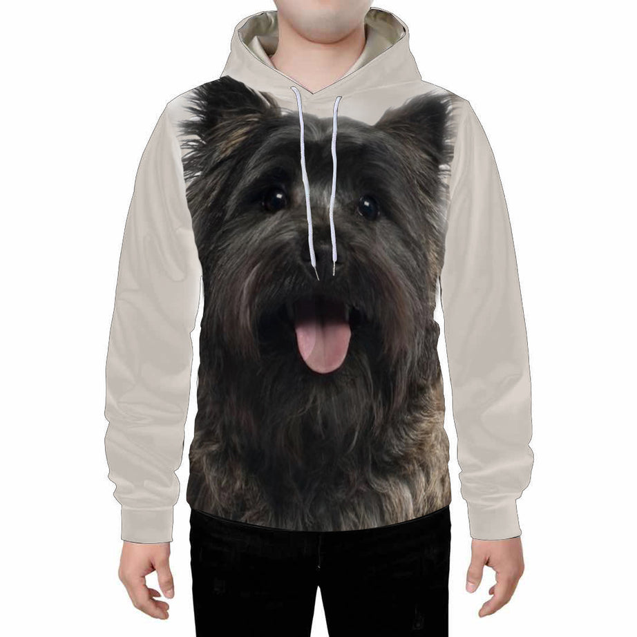 Digital Dog Cute Expression Printed Loose Couple