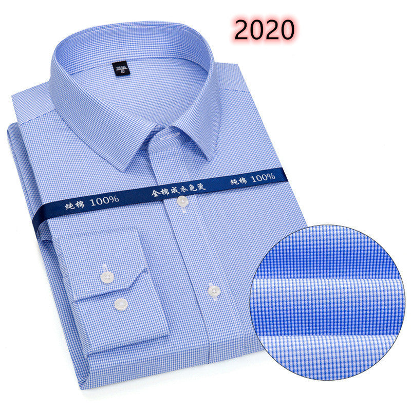 Men's Cotton Business Non-iron Shirt