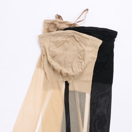 Women's Transparent Belly-Support Adjustable Tights For Summer