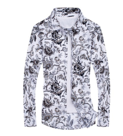 Men's Casual Slim Lapel Shirt New Style