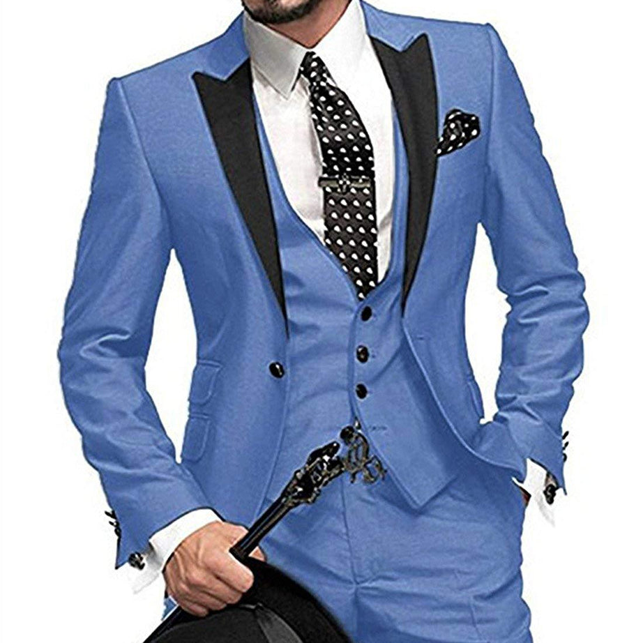 Men's Three-piece Suit Bridegroom Best Man Wedding Suit Men