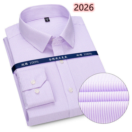 Men's Cotton Business Non-iron Shirt