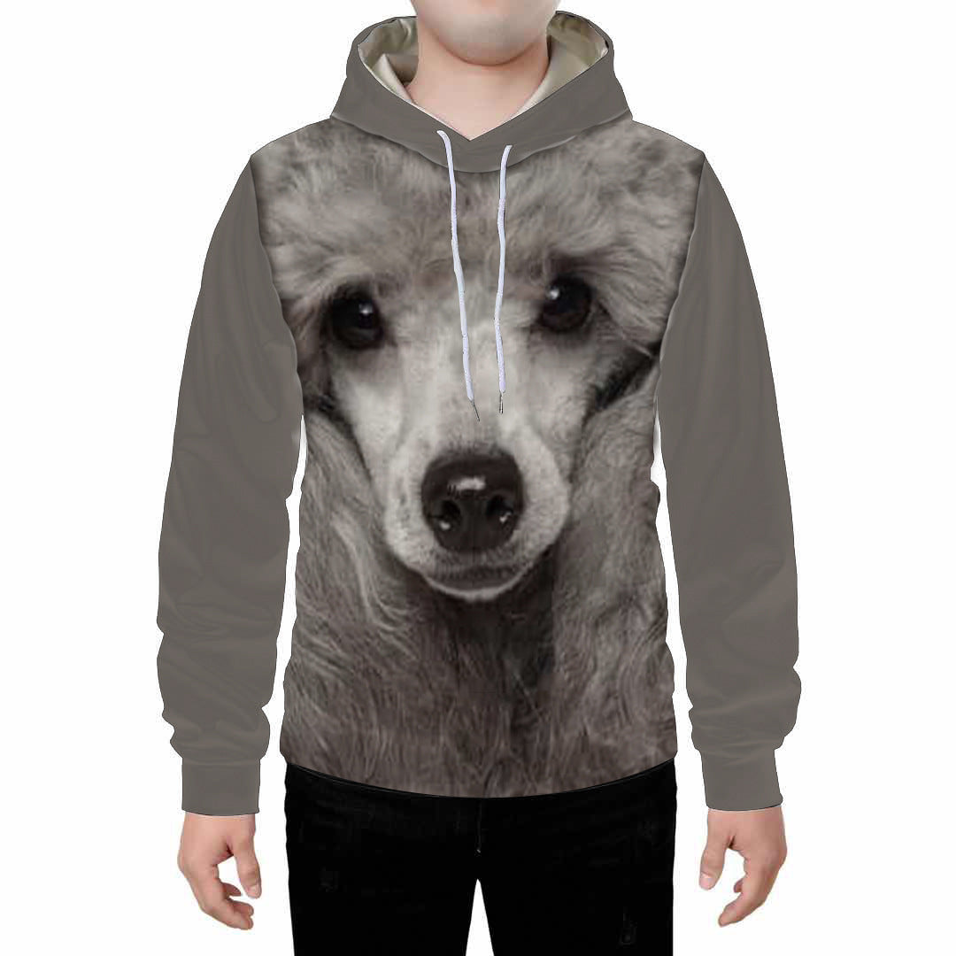 Digital Dog Cute Expression Printed Loose Couple