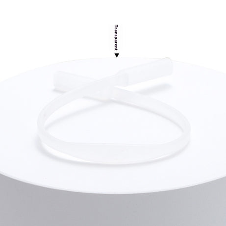 Solid Color Simple Silicone Glasses Non-slip Rope Glasses Strap