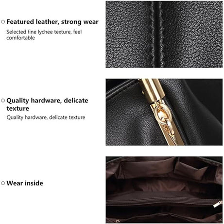 Women's Tote Bag Bags, Large Leather Shoulder Bag Purse Top Handle Hobo Handbag