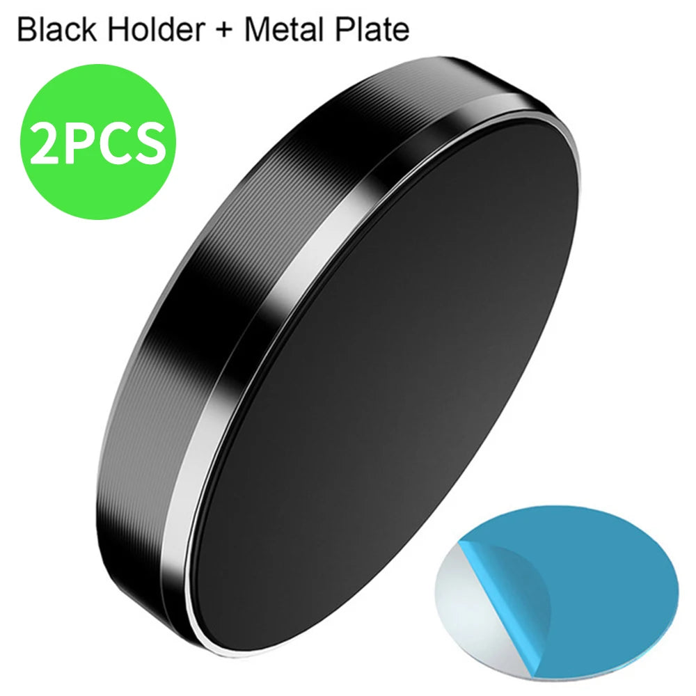 Magnetic Phone Car Holder Universal Magnetic Mount Bracket Stick On Car Dashboard Wall For iPhone Xiaomi 1/2PCS Car Phone Holder