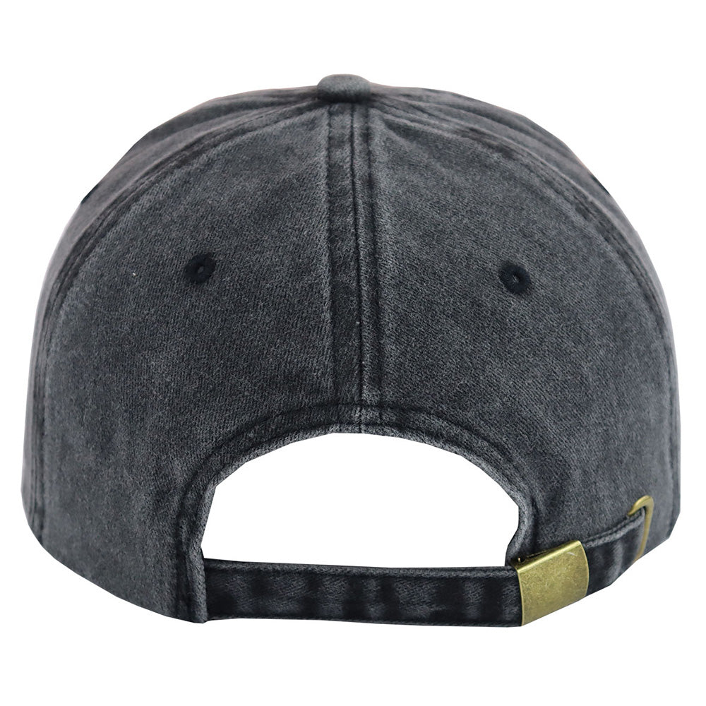Golf Father Hat For Men, Adjustable Embroidered Wash Cotton Baseball Cap