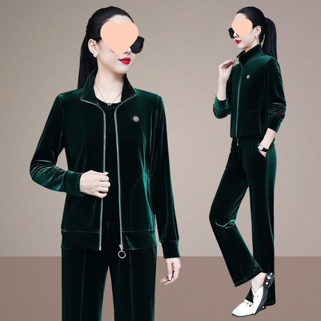 Women's Sportswear Set Fashionable Relaxed Fit