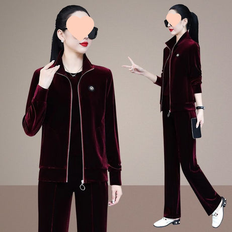 Women's Sportswear Set Fashionable Relaxed Fit