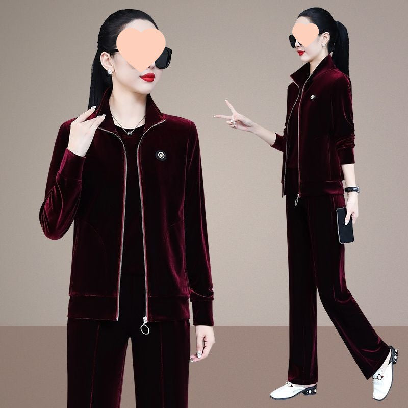 Women's Sportswear Set Fashionable Relaxed Fit