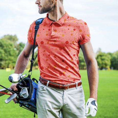 Men's 3D Printed Casual POLO Short Sleeves