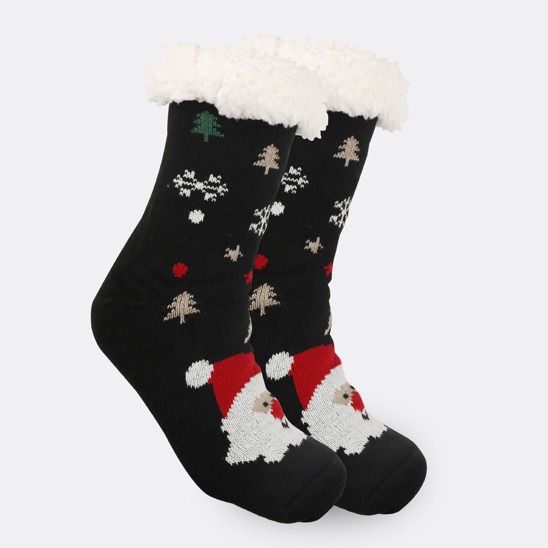 Christmas Women's Thickened Fleece-lined Room Socks