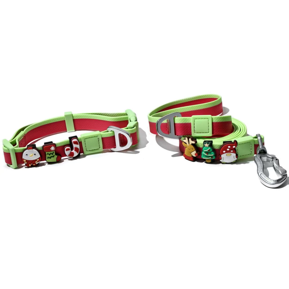 The New Dual-Color Embossed Pet Leash Set Is A Pet Product That Combines Appearance, Fun And Practicality. It Not Only Ensures A Great User Experience With Exquisite Craftsmanship, But Also Injects Mo