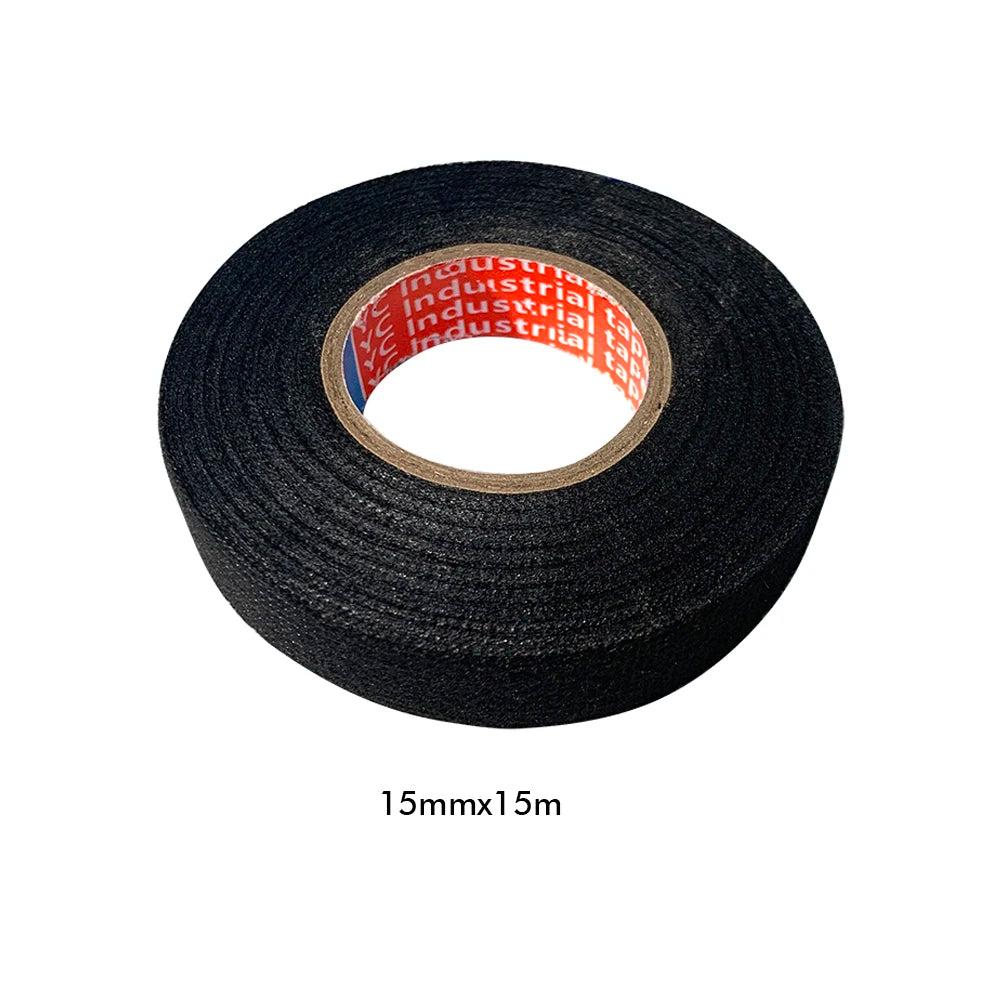 Car Cable Harness Wiring Fabric Loom Electrical Heat Tape Resistant Wiring Bundle Tape Coroplast Adhesive Automotive Cloth Tape