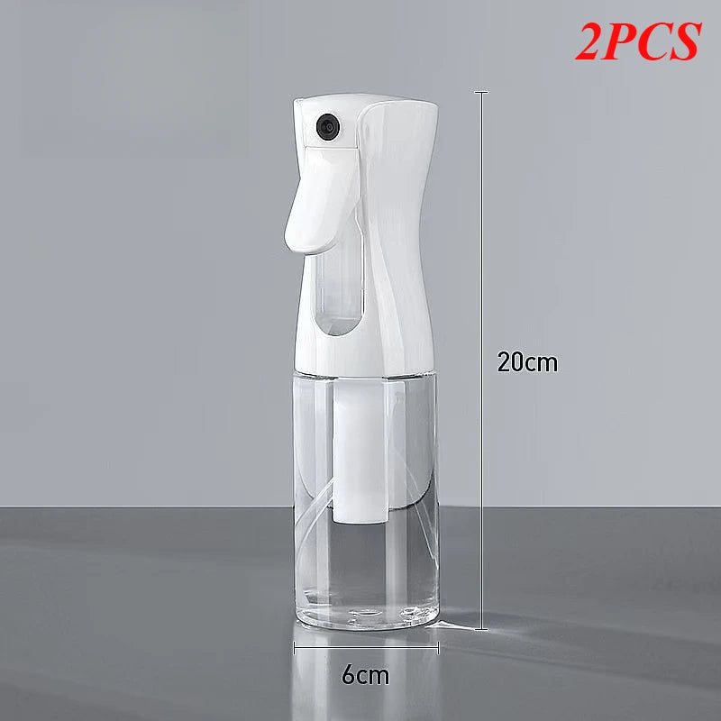200/300/500ml, press type spray bottle, makeup water atomized face fine spray bottle, travel continuous spray bottled separately