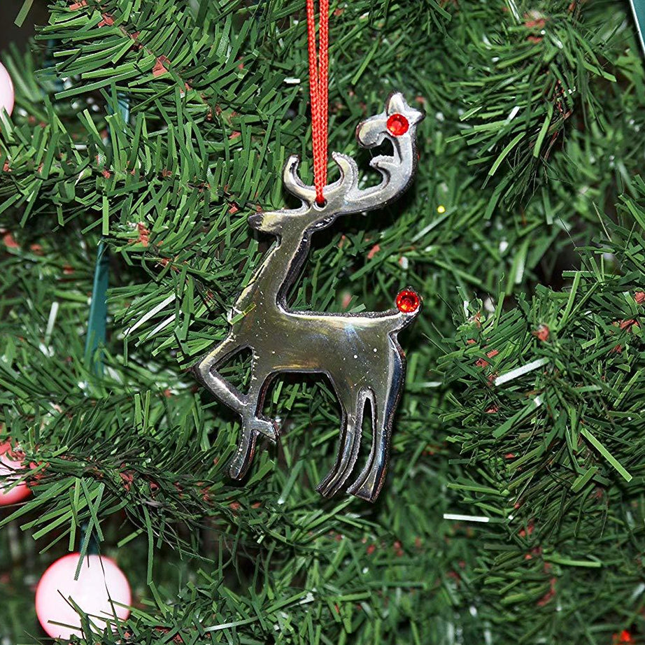 Jingle Bell Christmas Tree Ornaments Decorations Set of 8