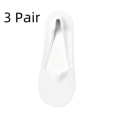 Women's Fashion Silicone Non-slip Shallow Boat Socks