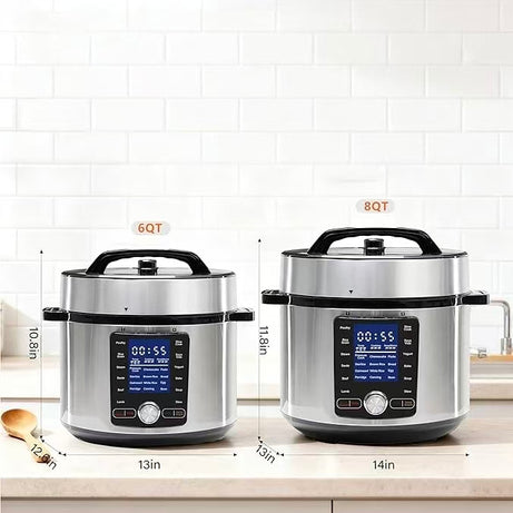 Electric Pressure Cooker, Stainless Steel Pot, Electric Pressure Multi-functional Pot, Cooking Pot