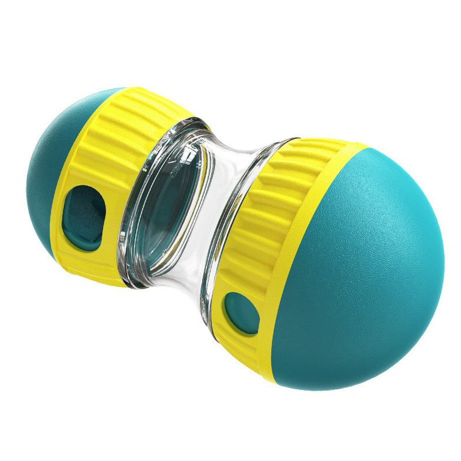 Dog Puzzle Toy, Adjustable Treat Dispensing Ball Food Dispenser Tough Slow Feeder Puppy Enrichment Training Toy Pet Interactive Chase Toys For Small Medium Large Dogs