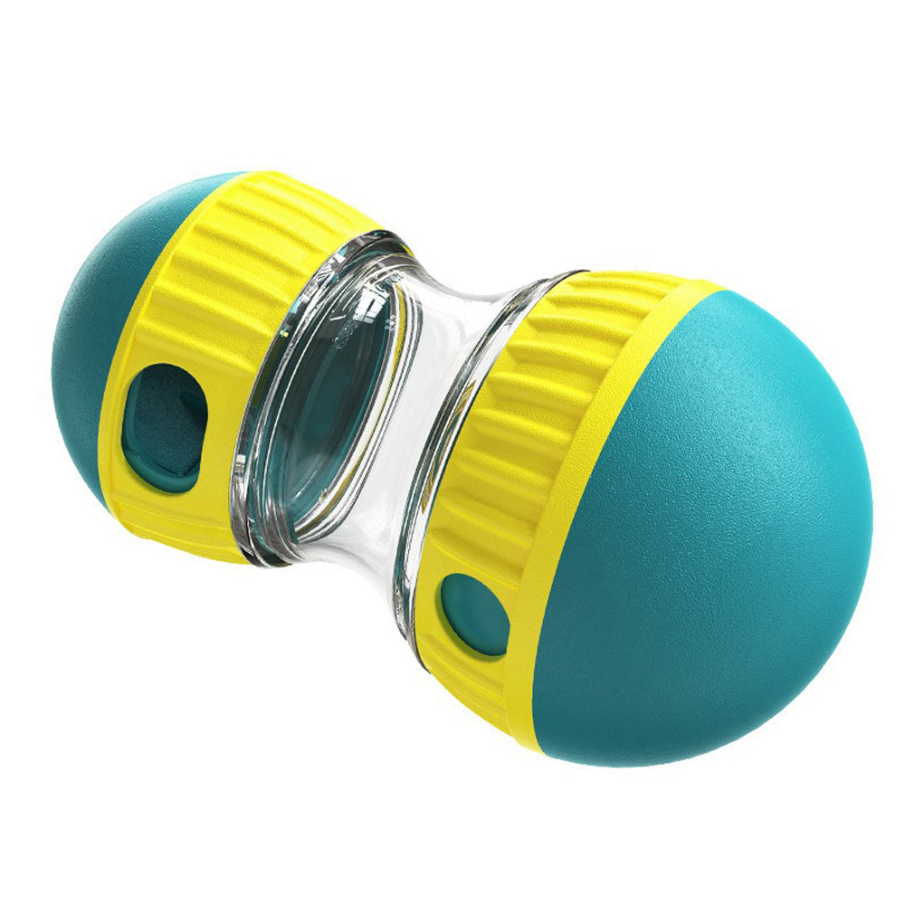 Dog Puzzle Toy, Adjustable Treat Dispensing Ball Food Dispenser Tough Slow Feeder Puppy Enrichment Training Toy Pet Interactive Chase Toys For Small Medium Large Dogs