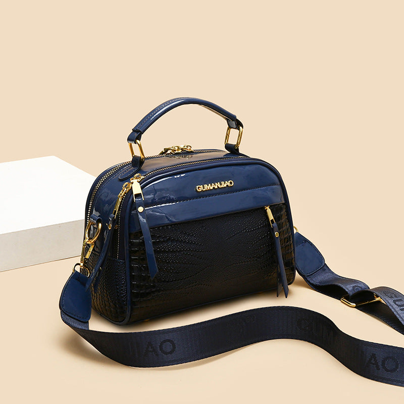 Large-capacity Mom Bucket Solid-color Women's Bag