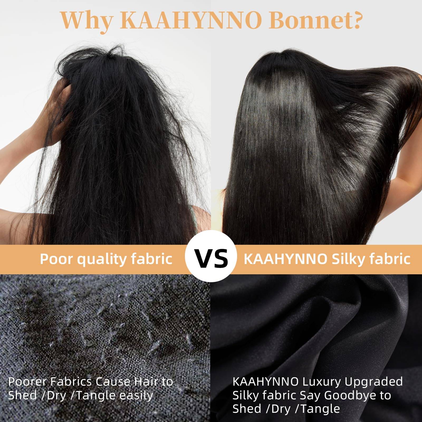 Silk Bonnet, Satin Hair Bonnet For Sleeping For Wavy Curly Natural Hair