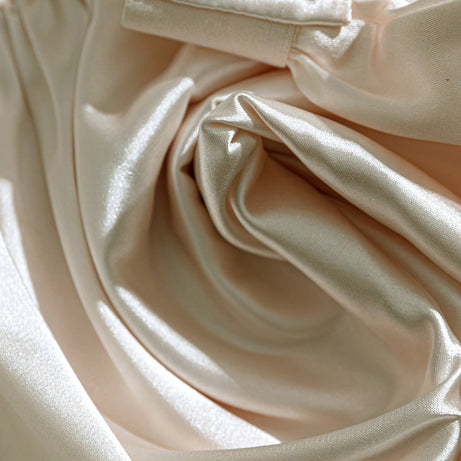 Women's Solid Color Satin Midi Skirt With Bow Detail, Elegant Pleated Skirt For Office And Vacation Wear