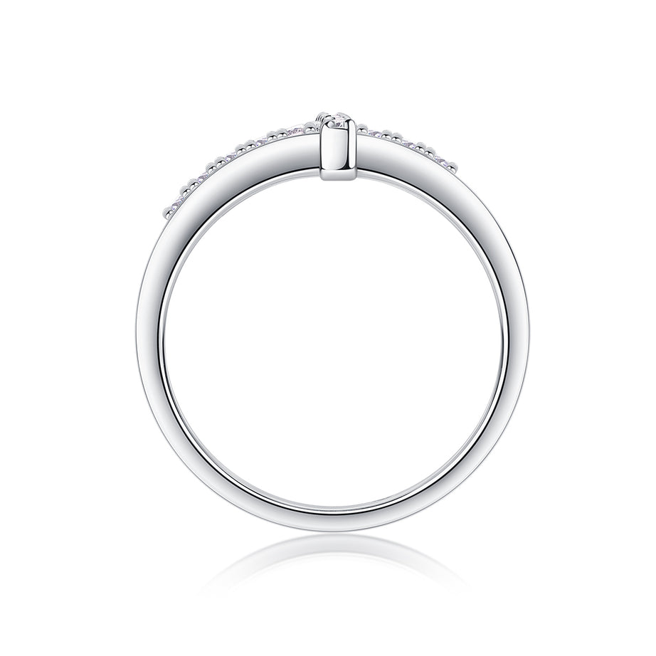 Holy Light Cross - A Fashionable And Luxurious Jewelry Piece Set With Moissanite S925 Sterling Silver And Platinum-plated Diamond