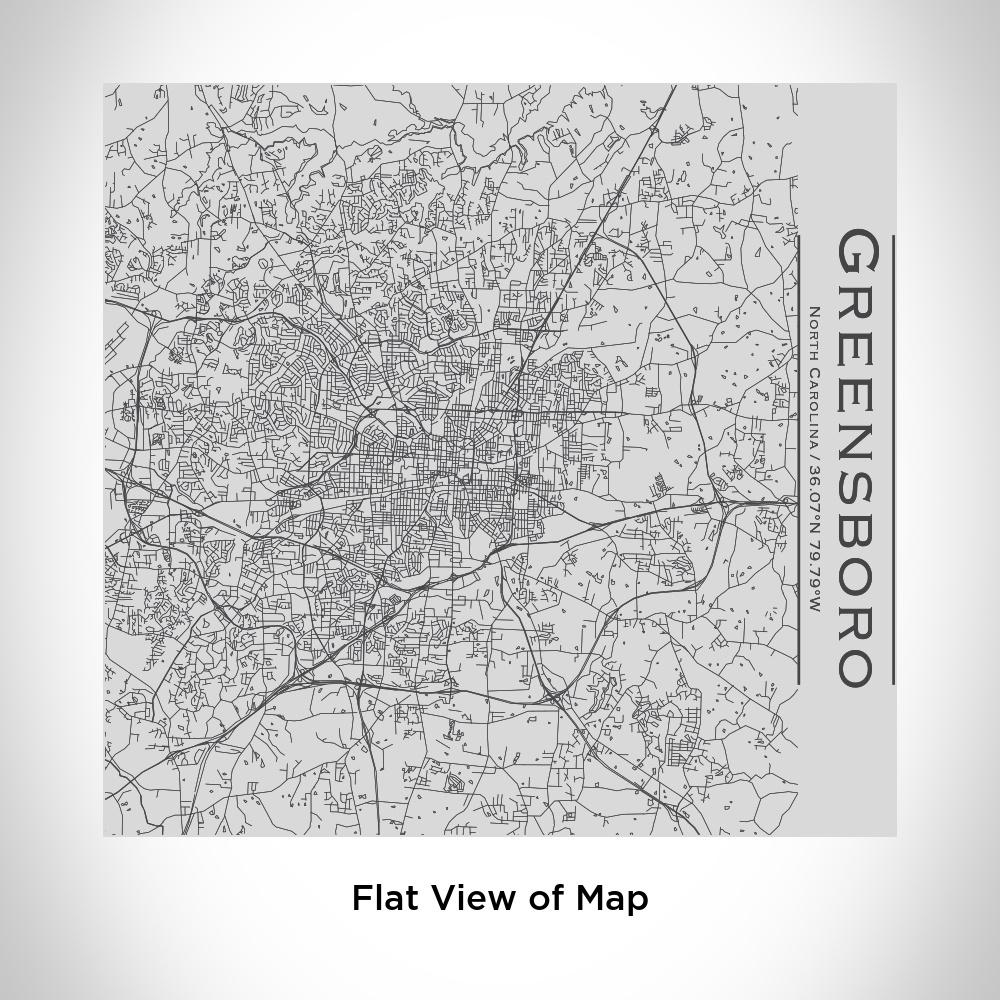 Greensboro - North Carolina Map Tumbler