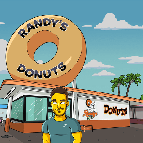 1 shoulders up custom background