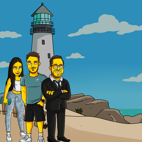 3 full body beach background