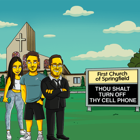 3 full body church background