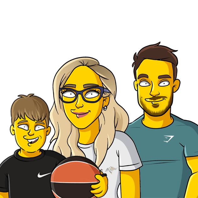 3 shoulders up none background