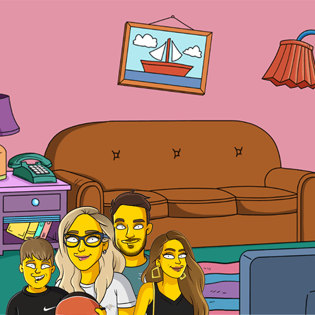 4 shoulders up couch background