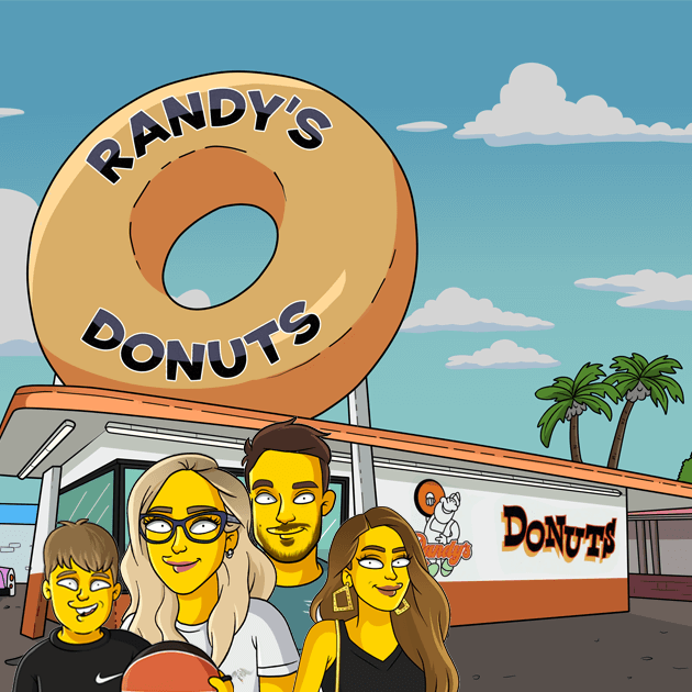 4 shoulders up custom background