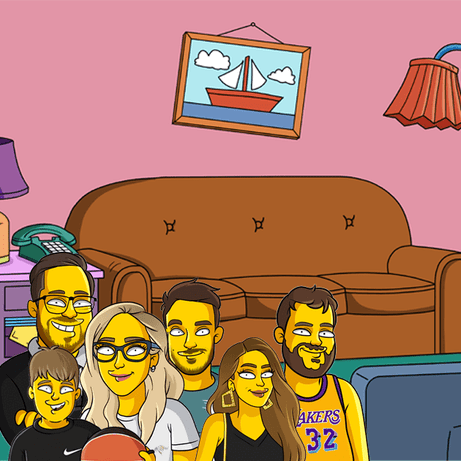 6 shoulders up couch background